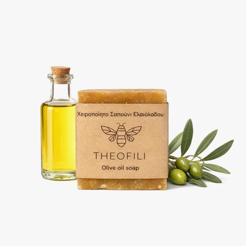 Χειροποίητο σαπούνι ελαιόλαδου για μαλλιά και σώμα