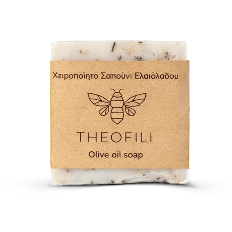 Χειροποίητο σαπούνι ελαιόλαδου με λεβάντα